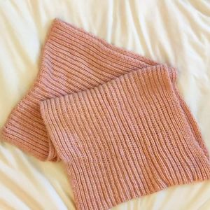 Blush Knit Infinity Scarf by J. Crew